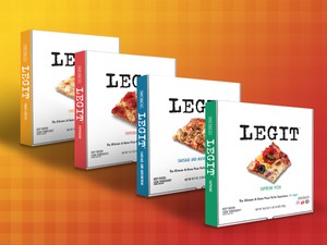 legit pizza packaging design example for portfolio