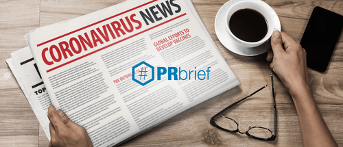 corona virus newspaper for communication