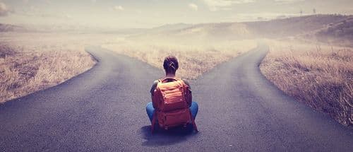 fork in the road with storytelling