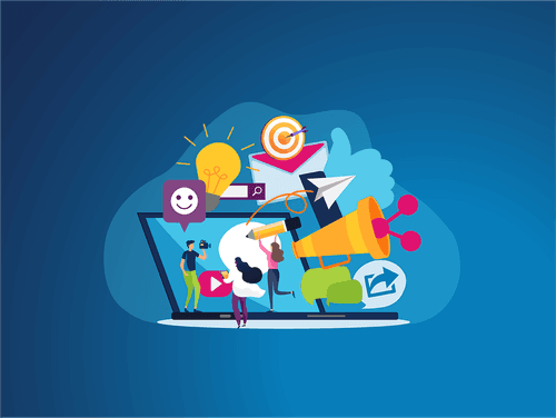 Header for the content marketers dilemma and tips to convert your target audience