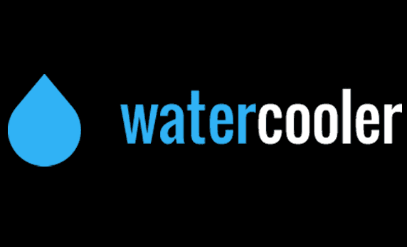 image of water drop with water cooler