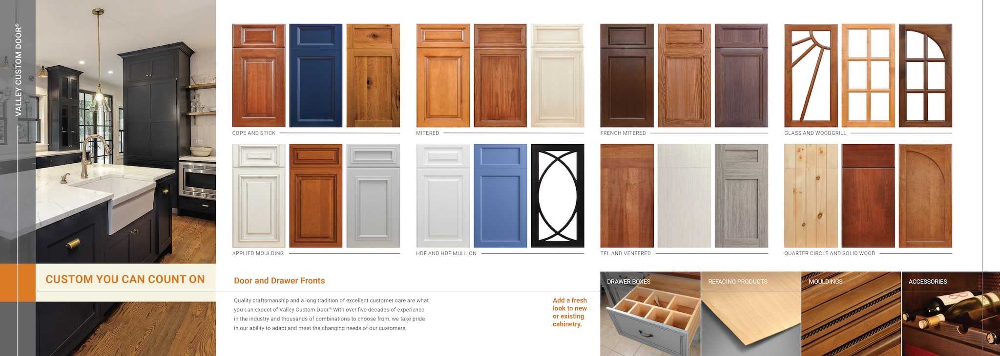 Valley Cabinet product brochure by Element
