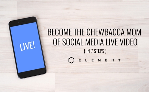 We’re exploring social media live video best practices through the lens of 2016’s most popular viral video, Chewbacca Mom.