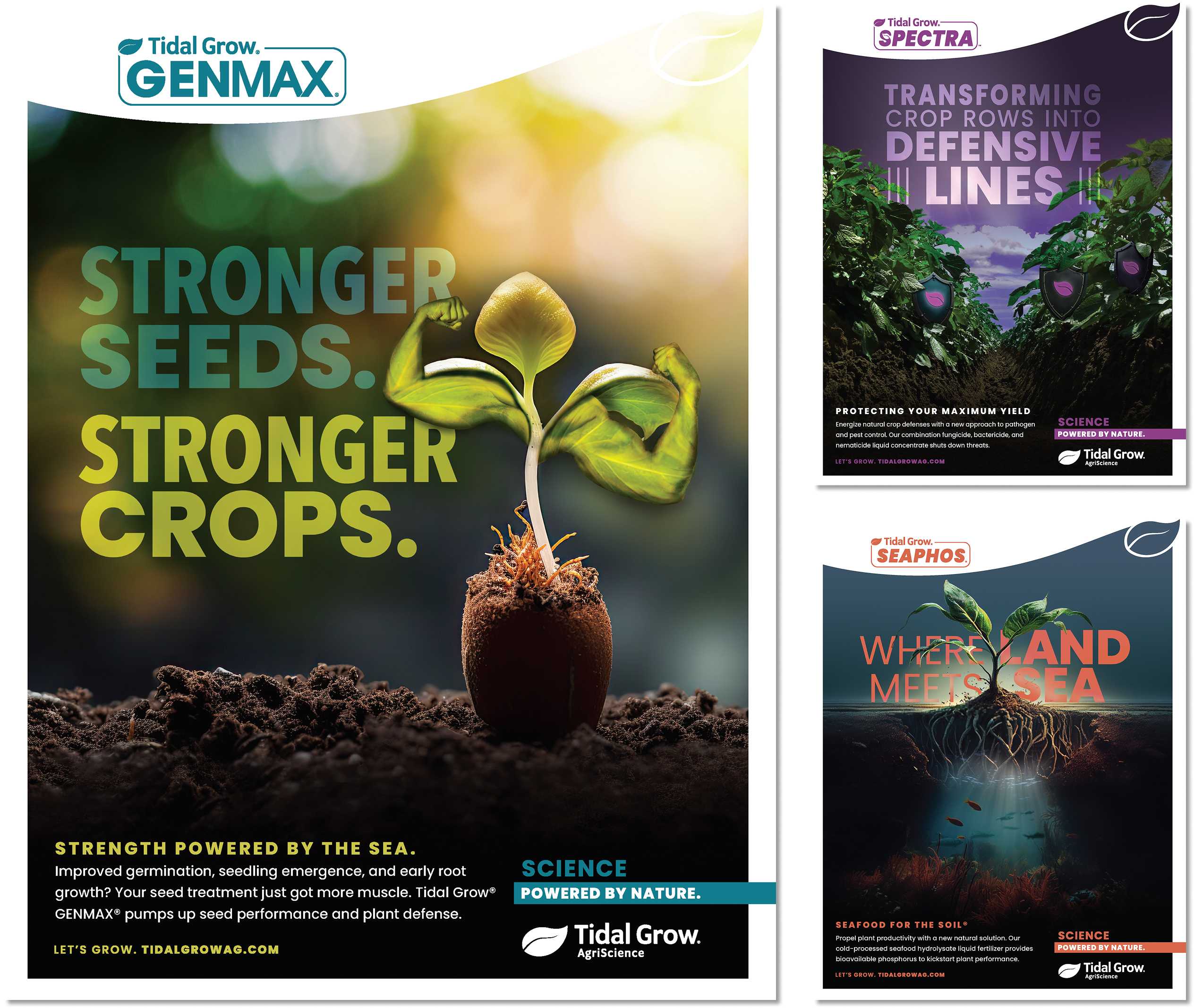 Tidal Grow AgriScience Campaign Creative by Element