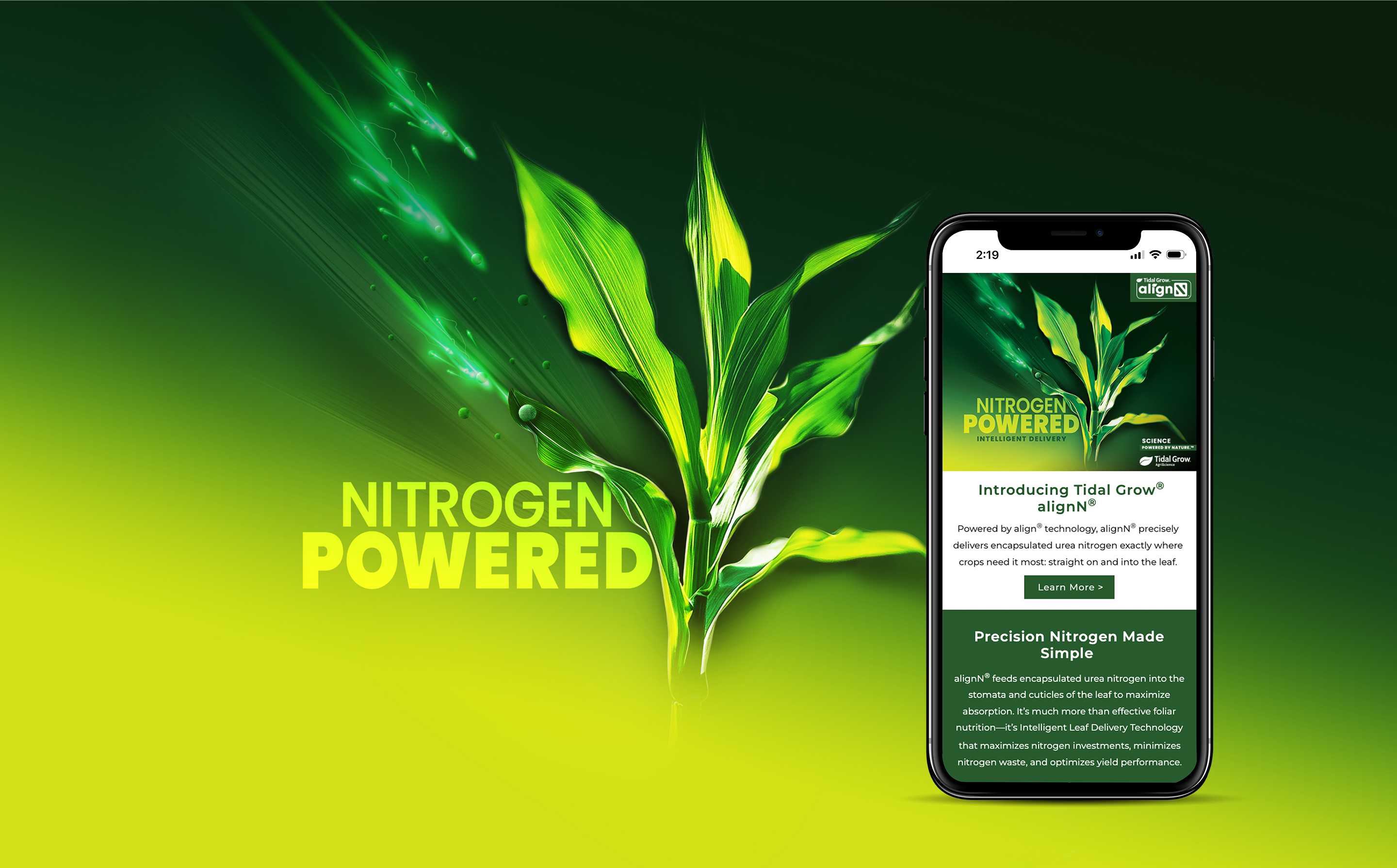 Tidal Grow AgriScience Paid Media Campaign by Element
